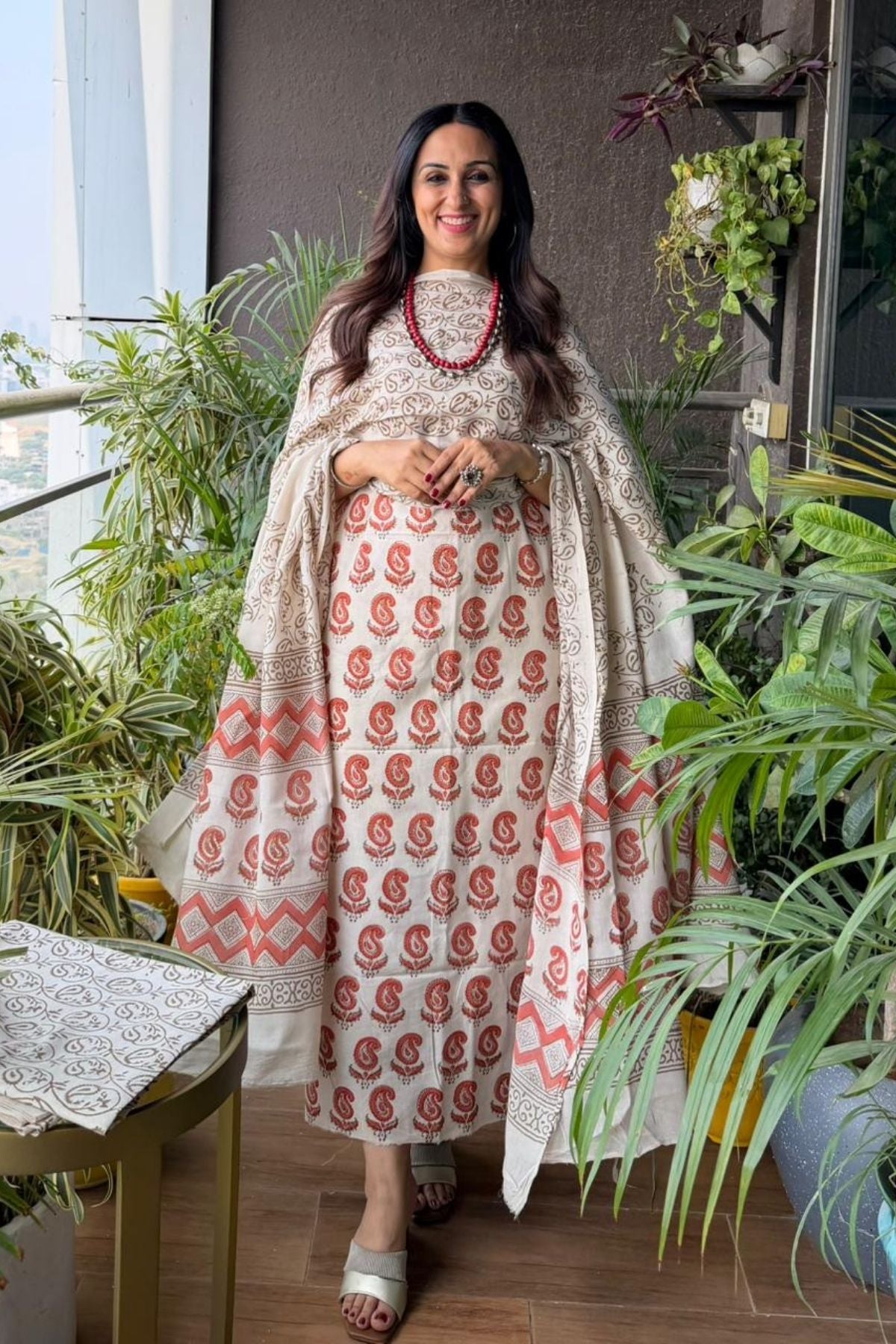 Handblocked pure cotton Bagh full sets!!