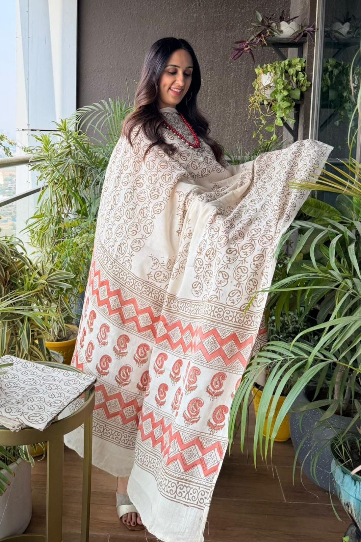 Handblocked pure cotton Bagh full sets!!