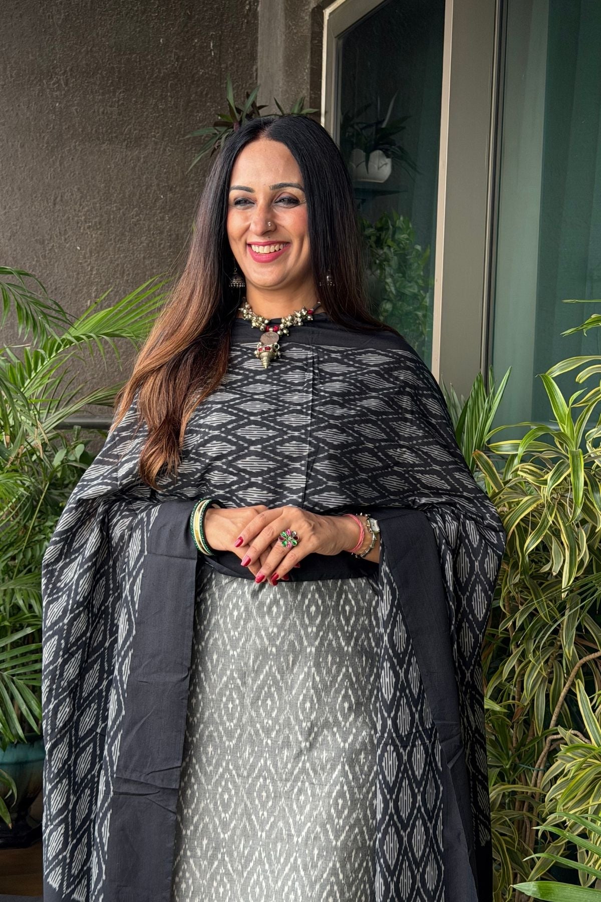 Mercerised cotton Ikat full sets!!