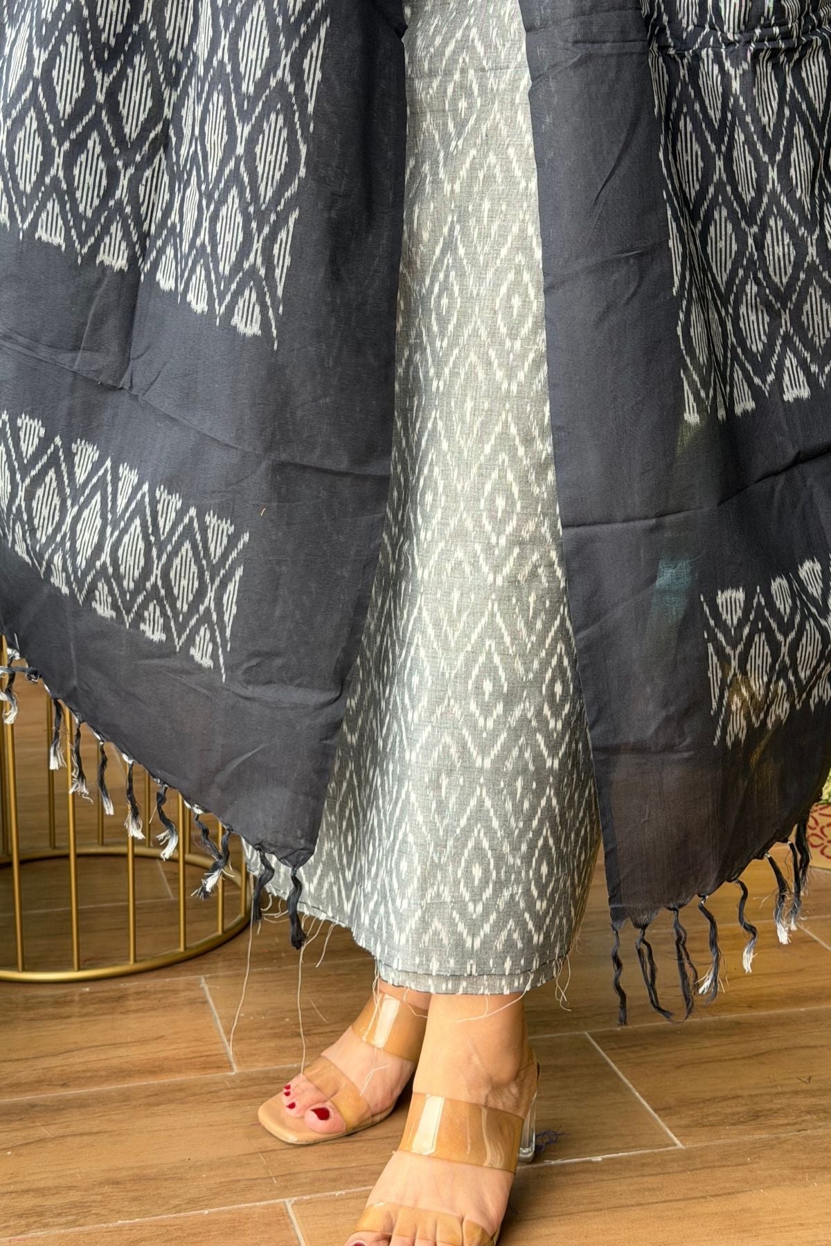 Mercerised cotton Ikat full sets!!