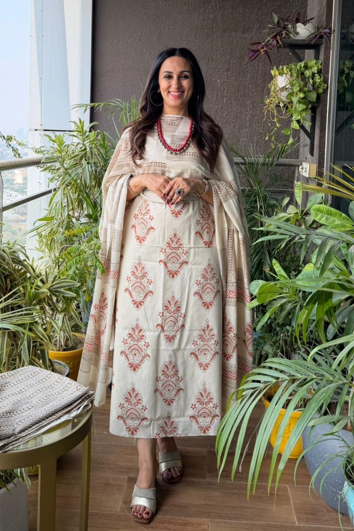 Handblocked pure cotton Bagh full sets!!