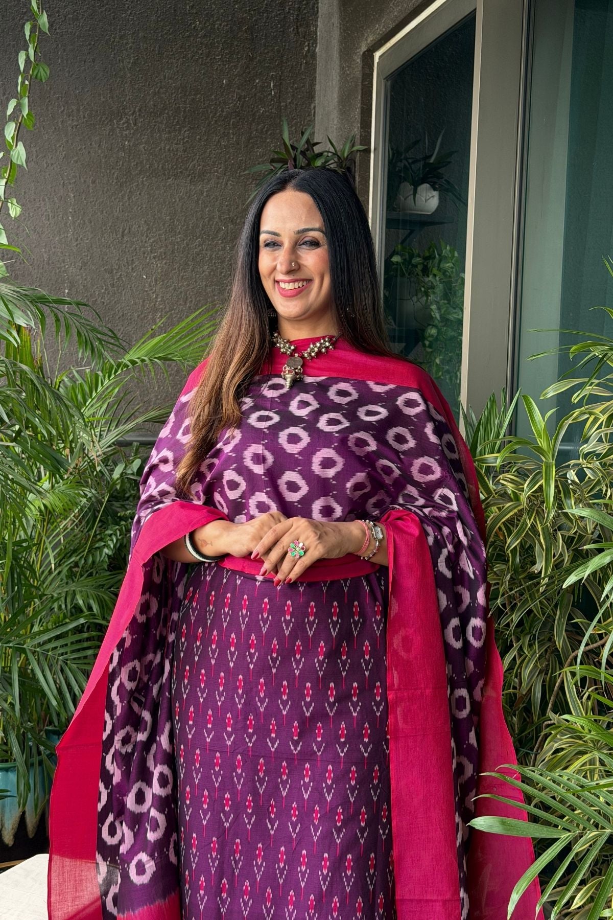Mercerised cotton Ikat full sets!!