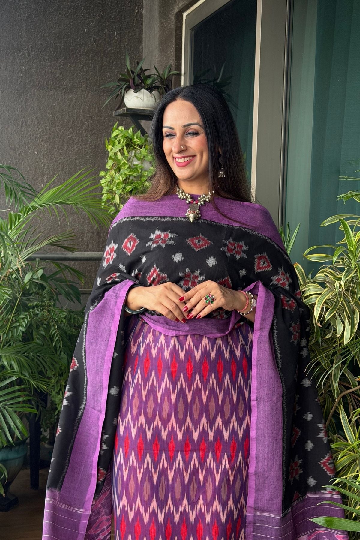 Mercerised cotton Ikat full sets!!