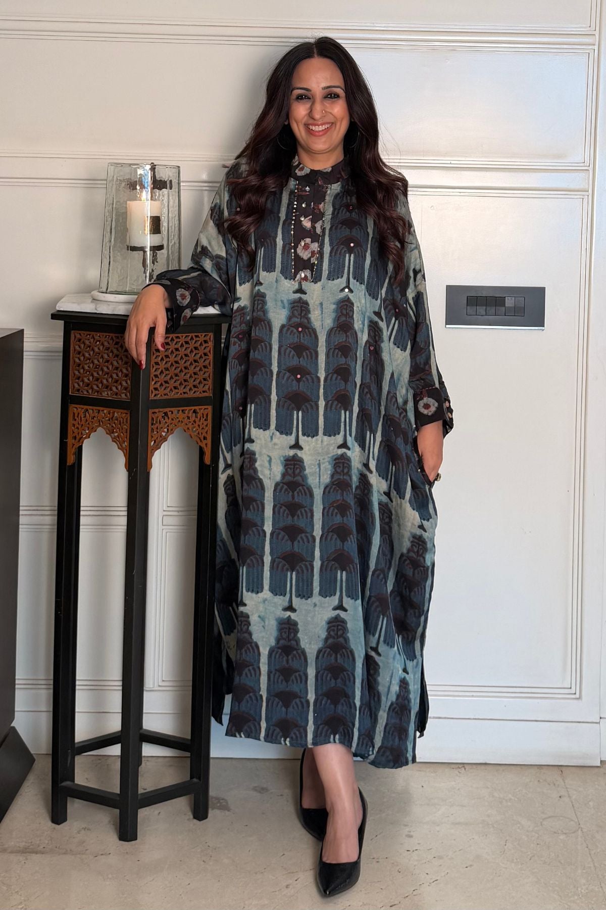 Free-flowing premium Modal dresses with intricate hand-block prints and exquisite handcrafted details!!