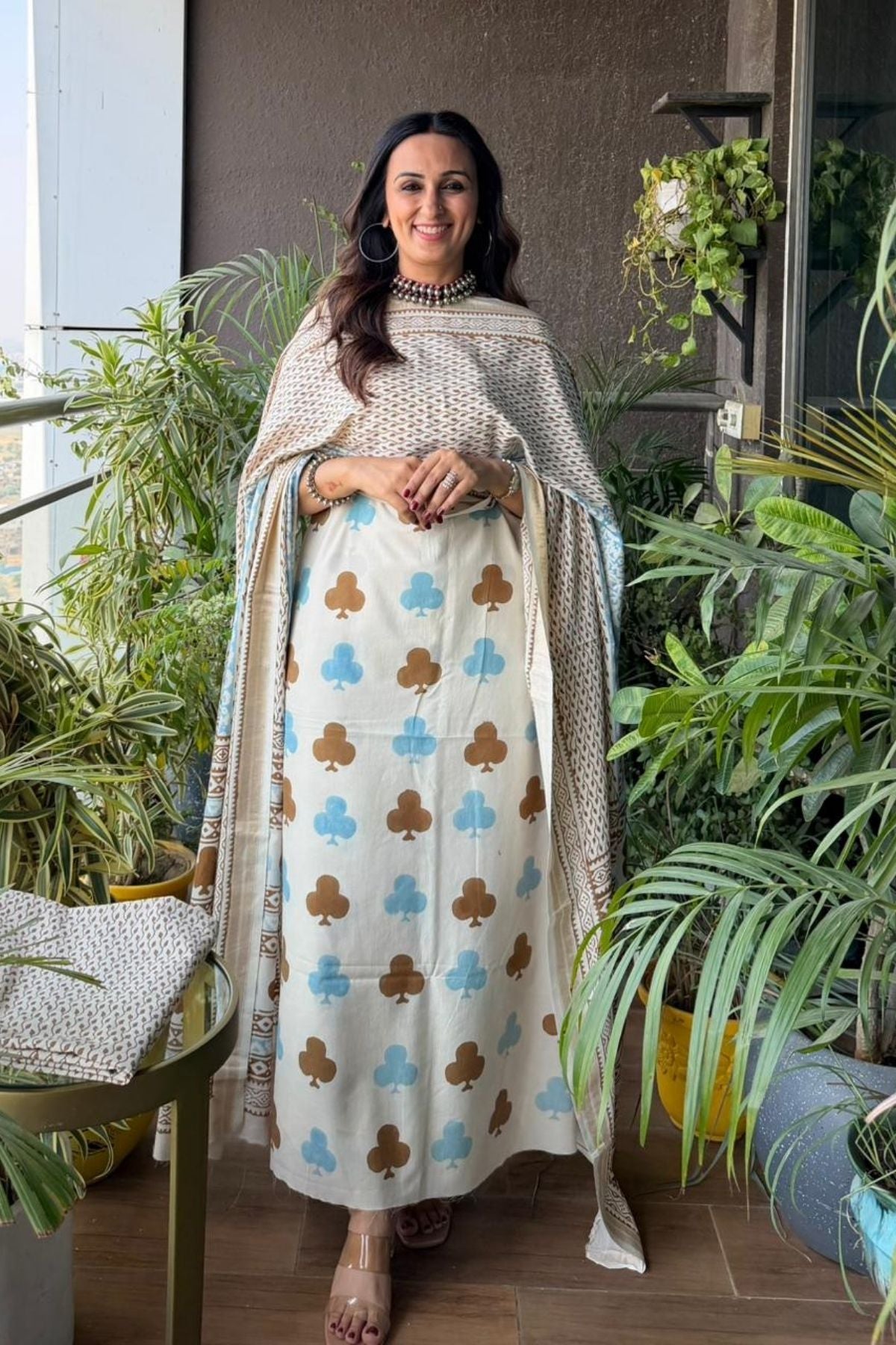 Handblocked pure cotton Bagh full sets!!
