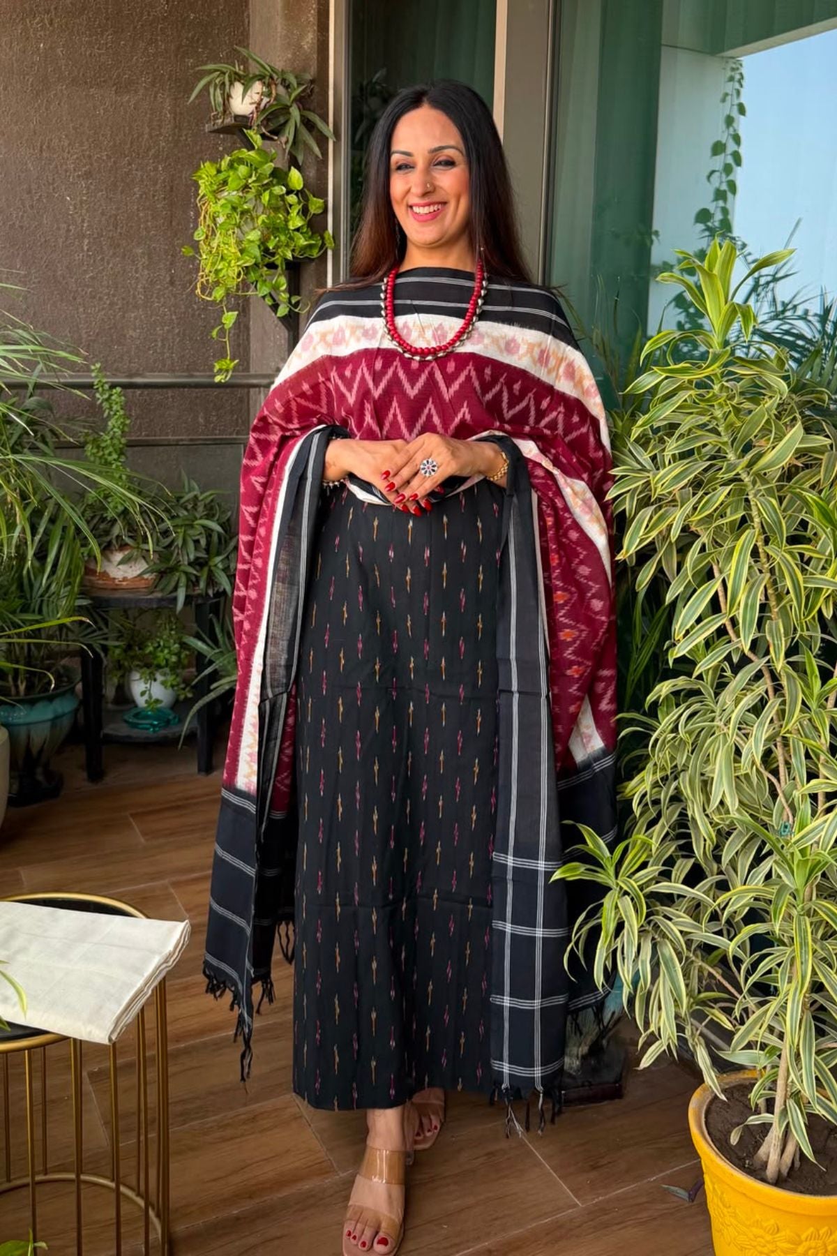 Double Ikat cotton full sets!!