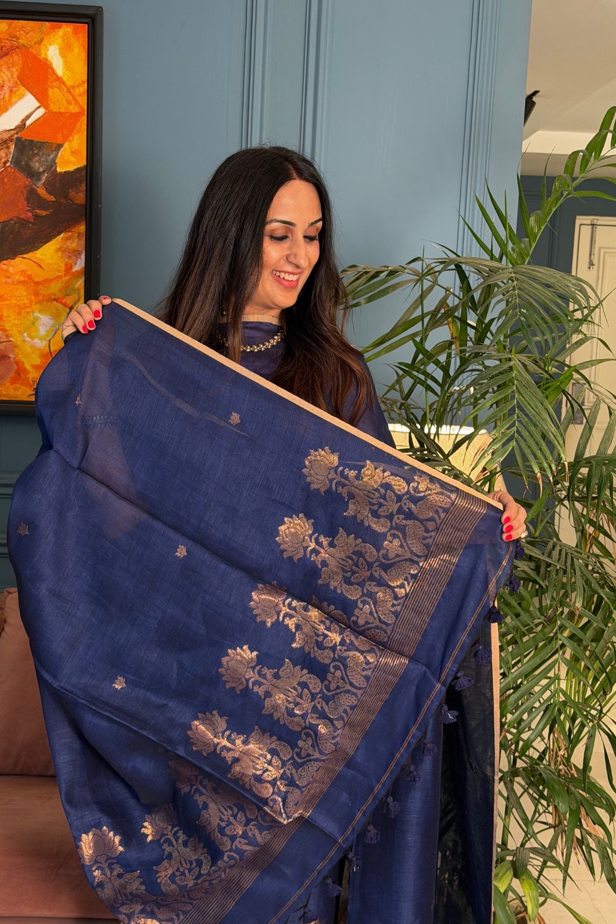 Jayshree linen kurta Dupatta sets