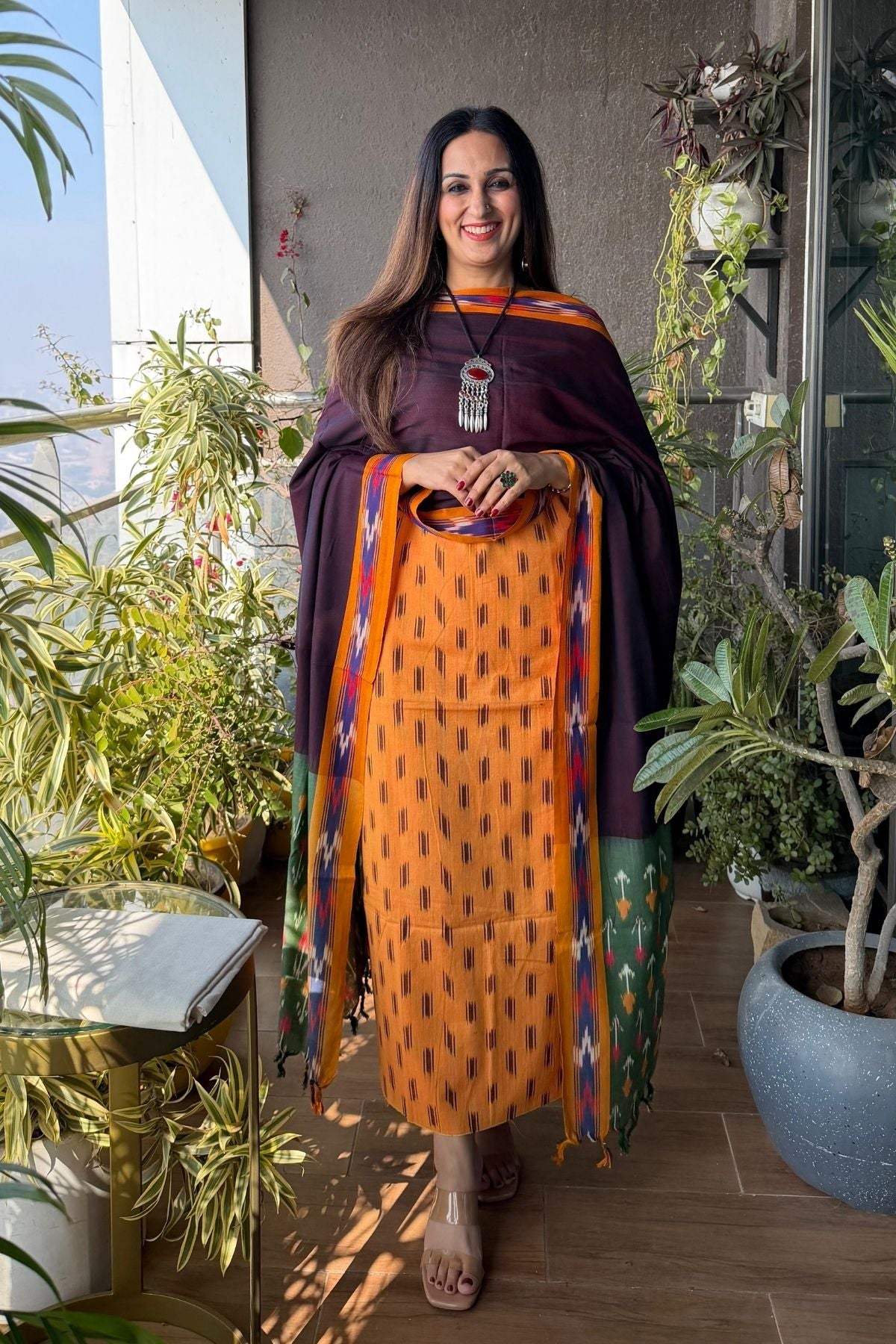 Handloom Ikat cotton full sets