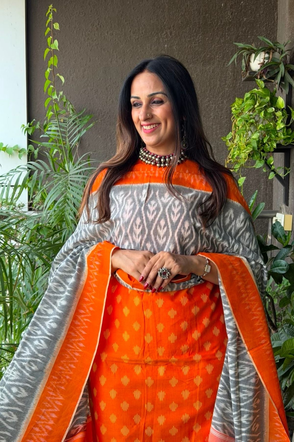 Mercerised cotton Ikat full sets!!