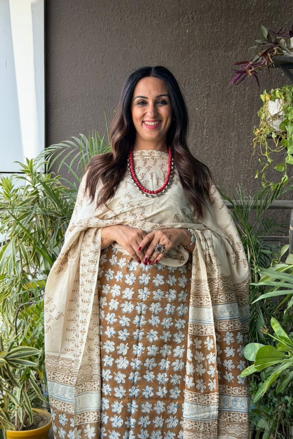Handblocked pure cotton Bagh full sets!!