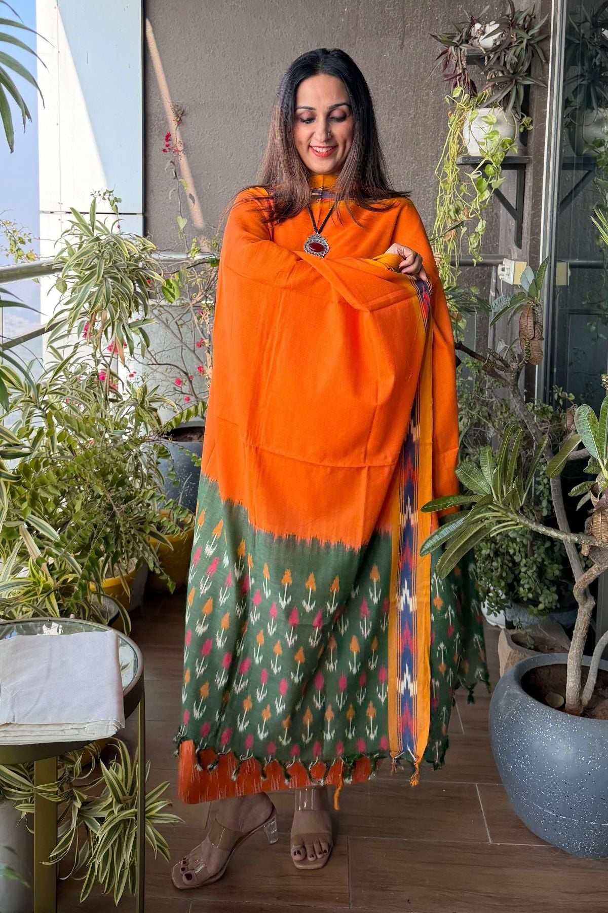 Handloom Ikat cotton full sets