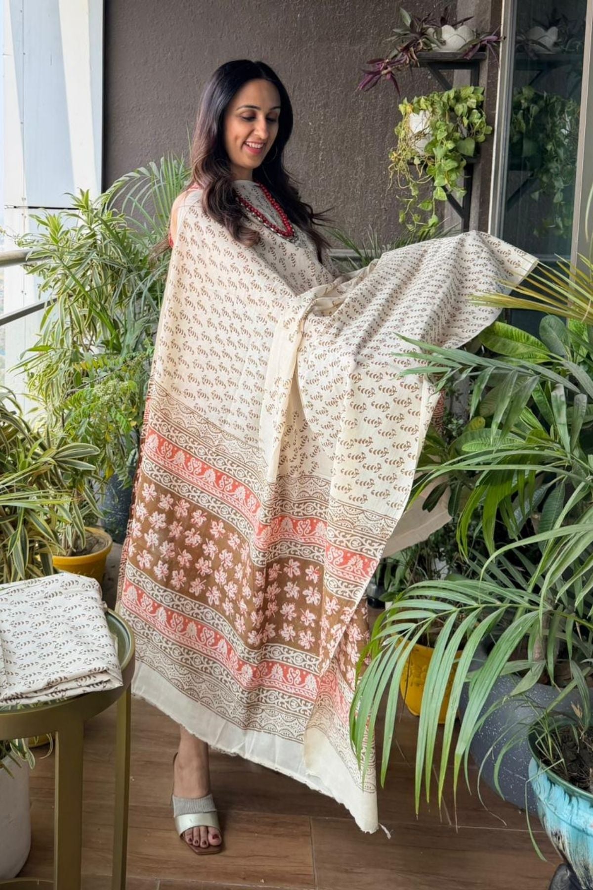 Handblocked pure cotton Bagh full sets!!
