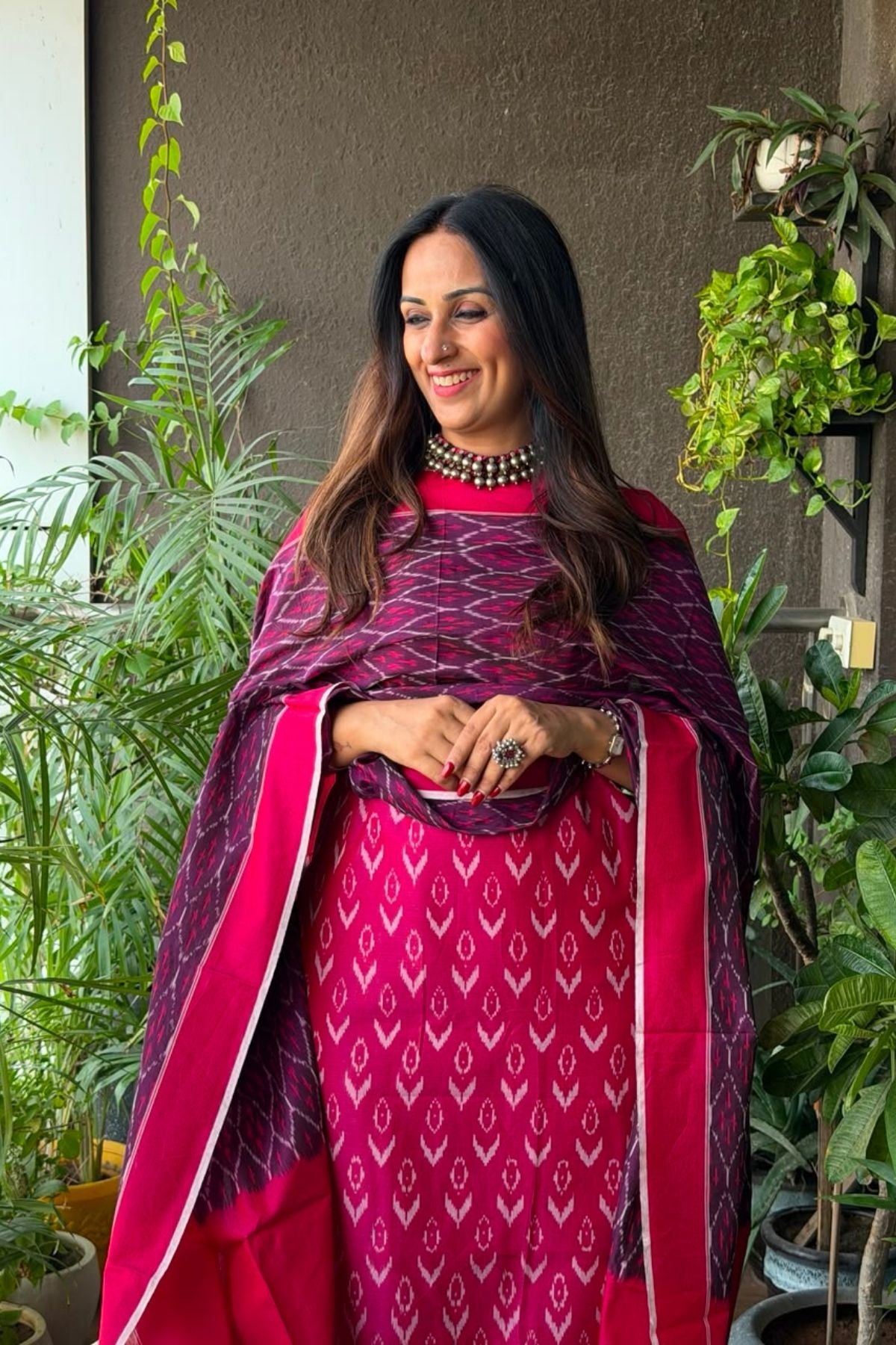 Mercerised cotton Ikat full sets!!