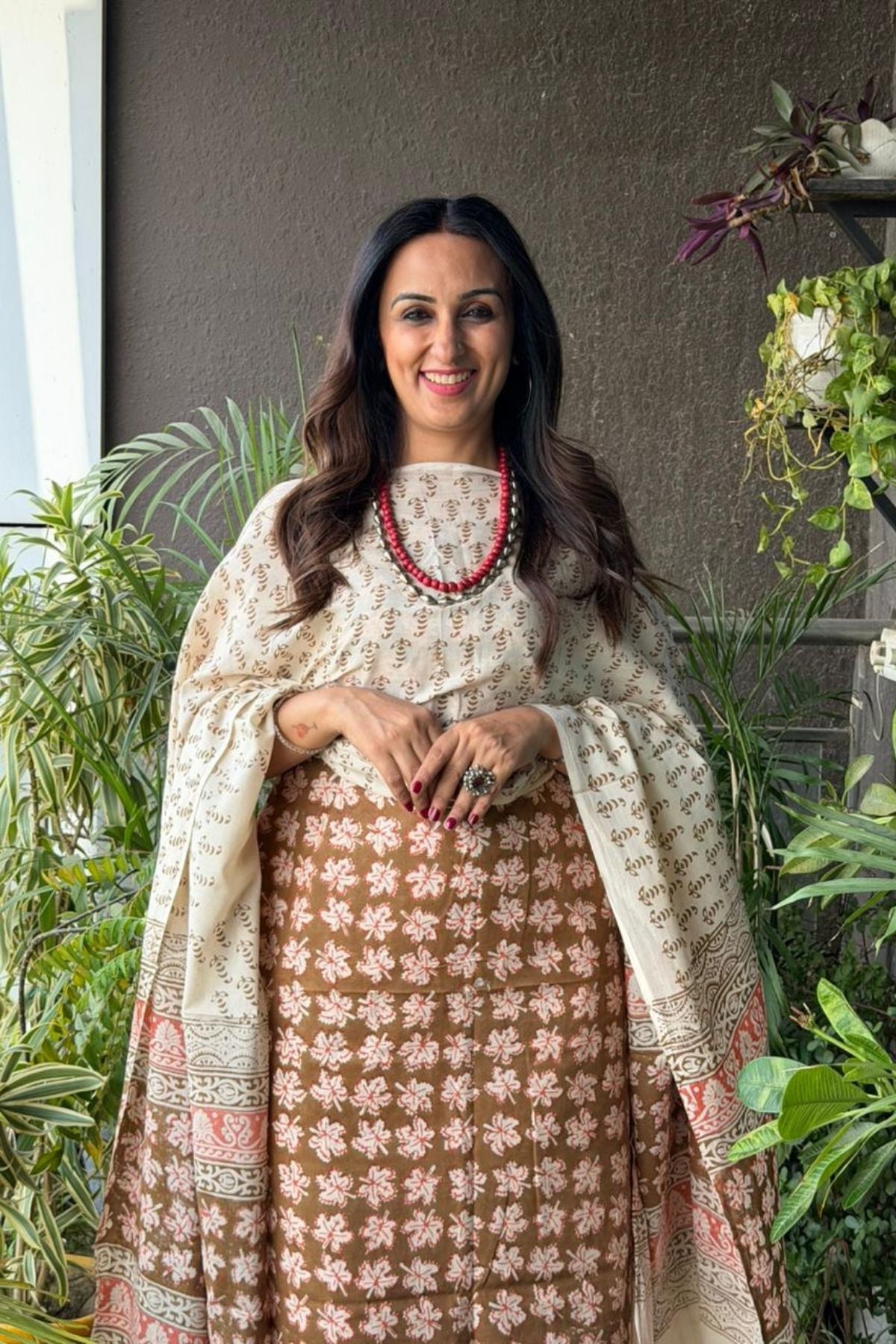 Handblocked pure cotton Bagh full sets!!
