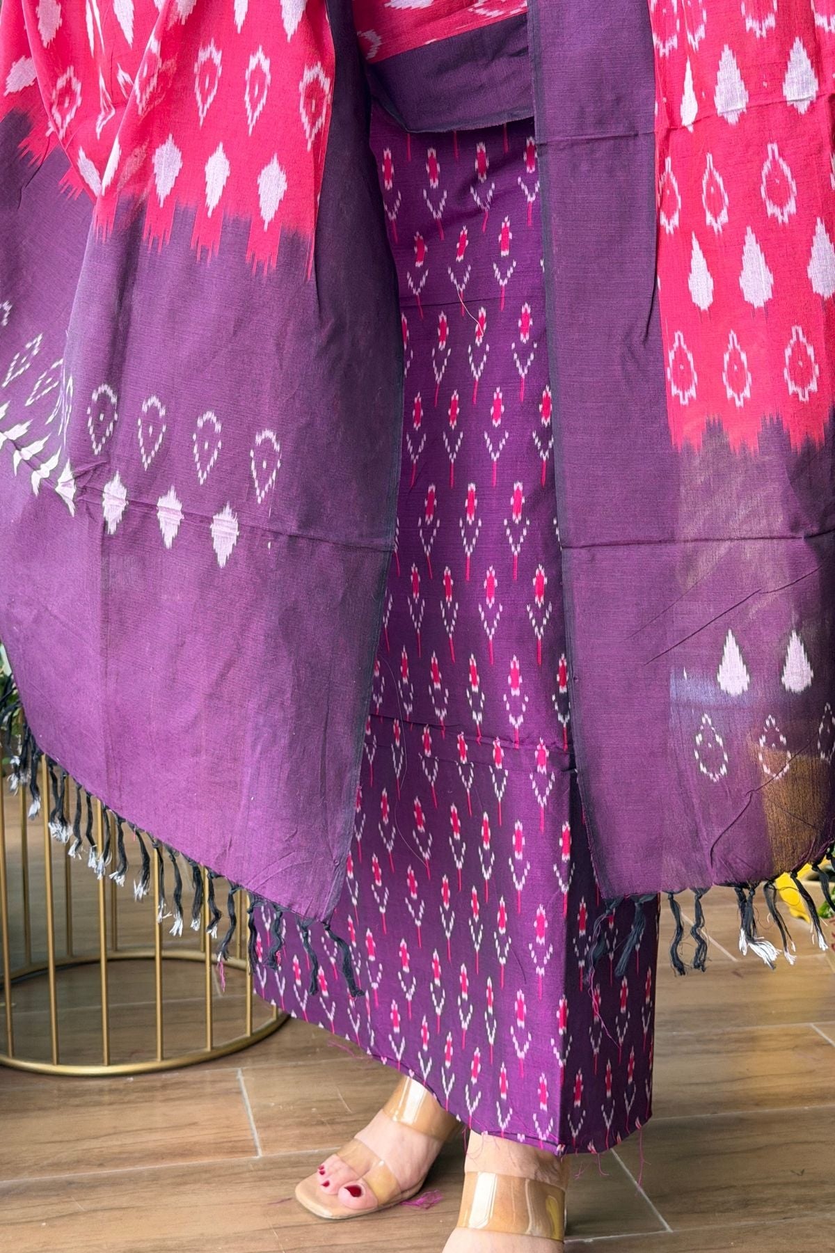 Mercerised cotton Ikat full sets!!