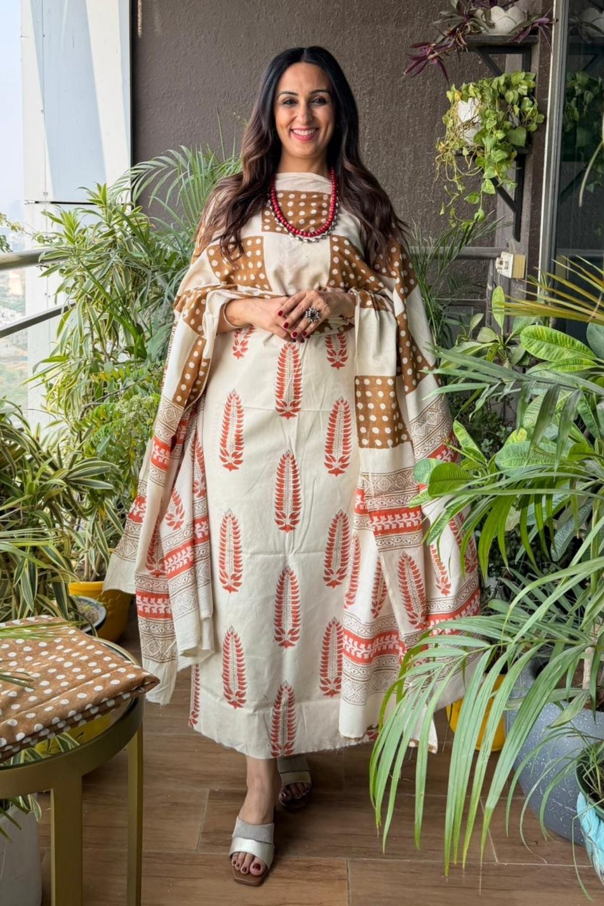 Handblocked pure cotton Bagh full sets!!