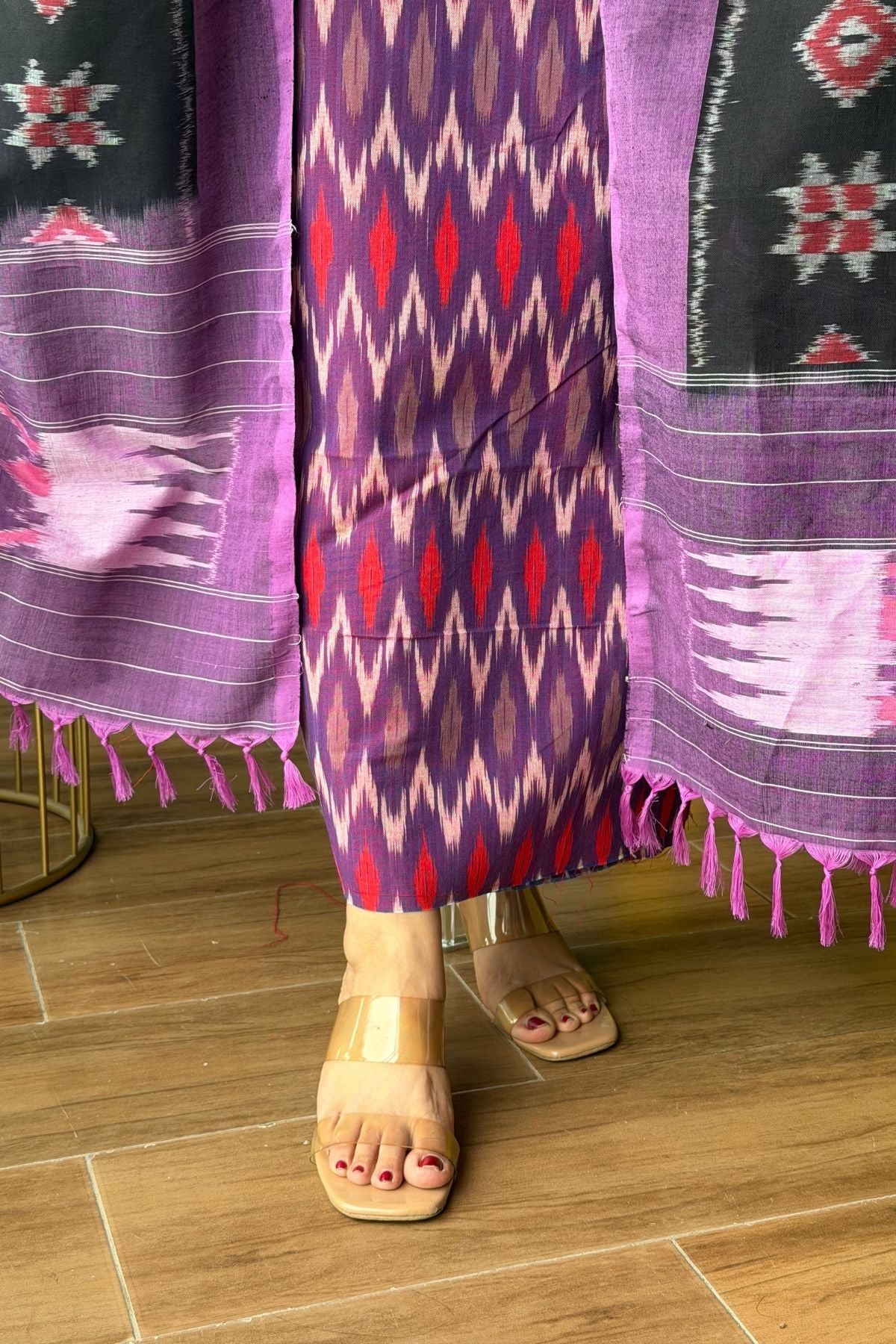 Mercerised cotton Ikat full sets!!