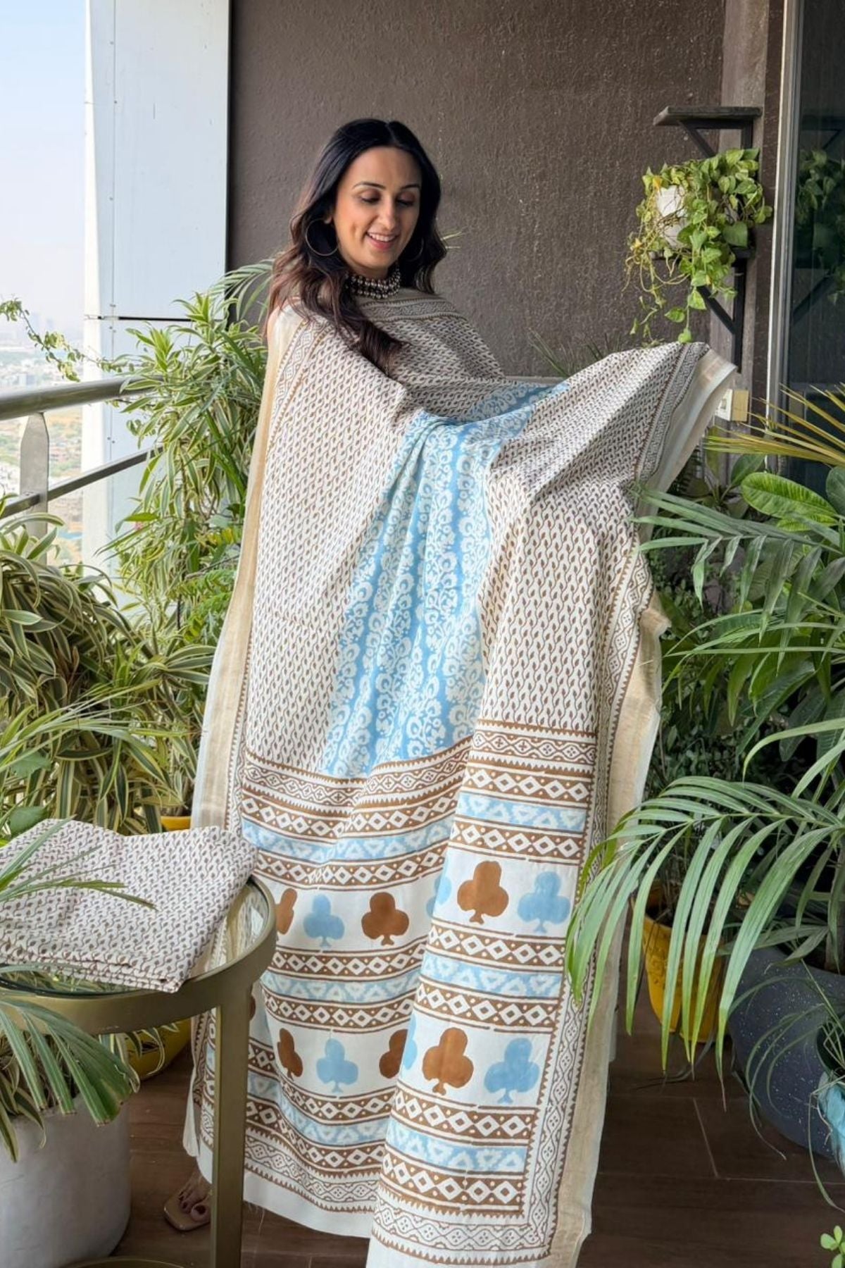 Handblocked pure cotton Bagh full sets!!