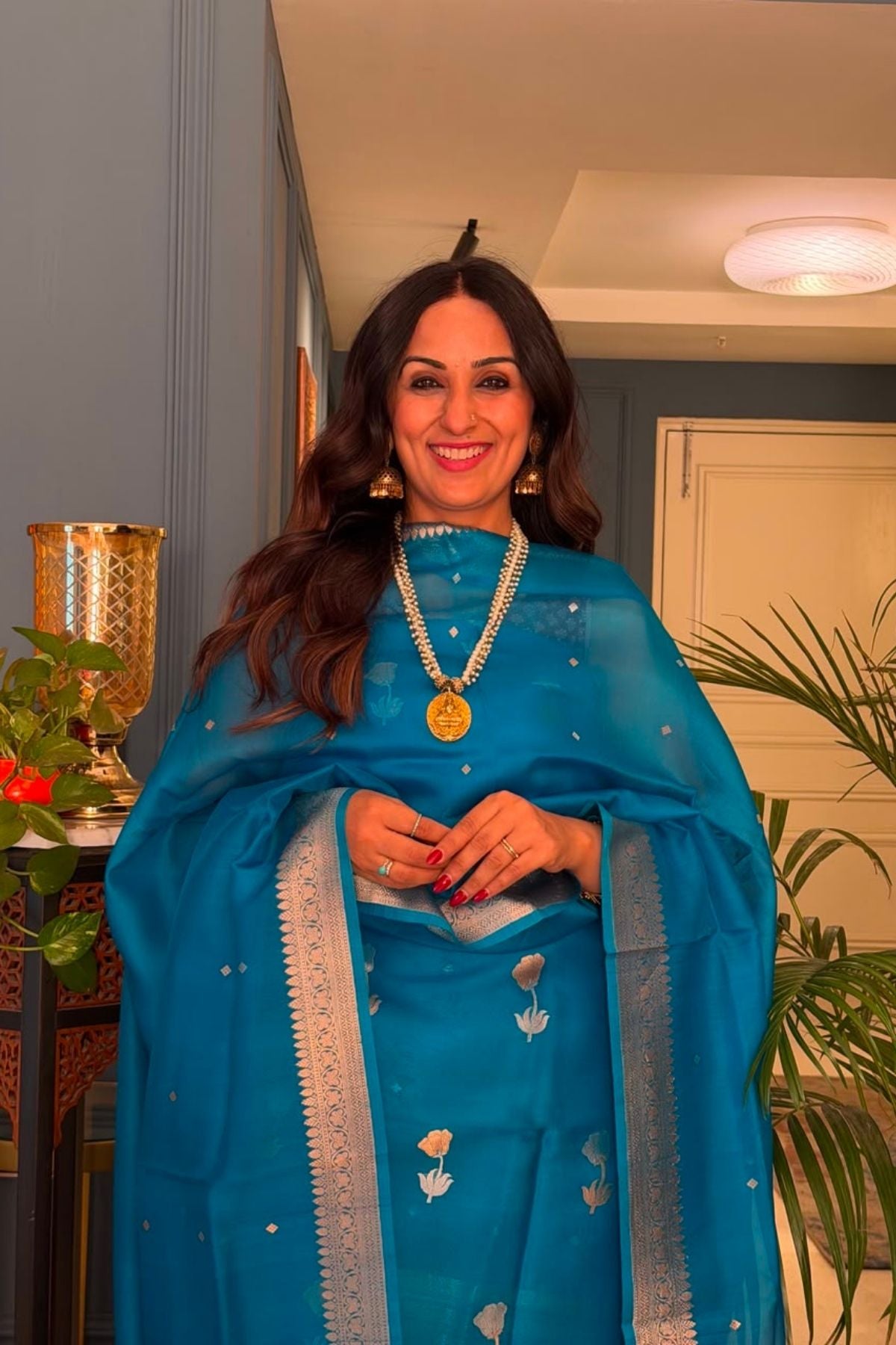 New Banarasi weave suit sets on pure organza silk!!