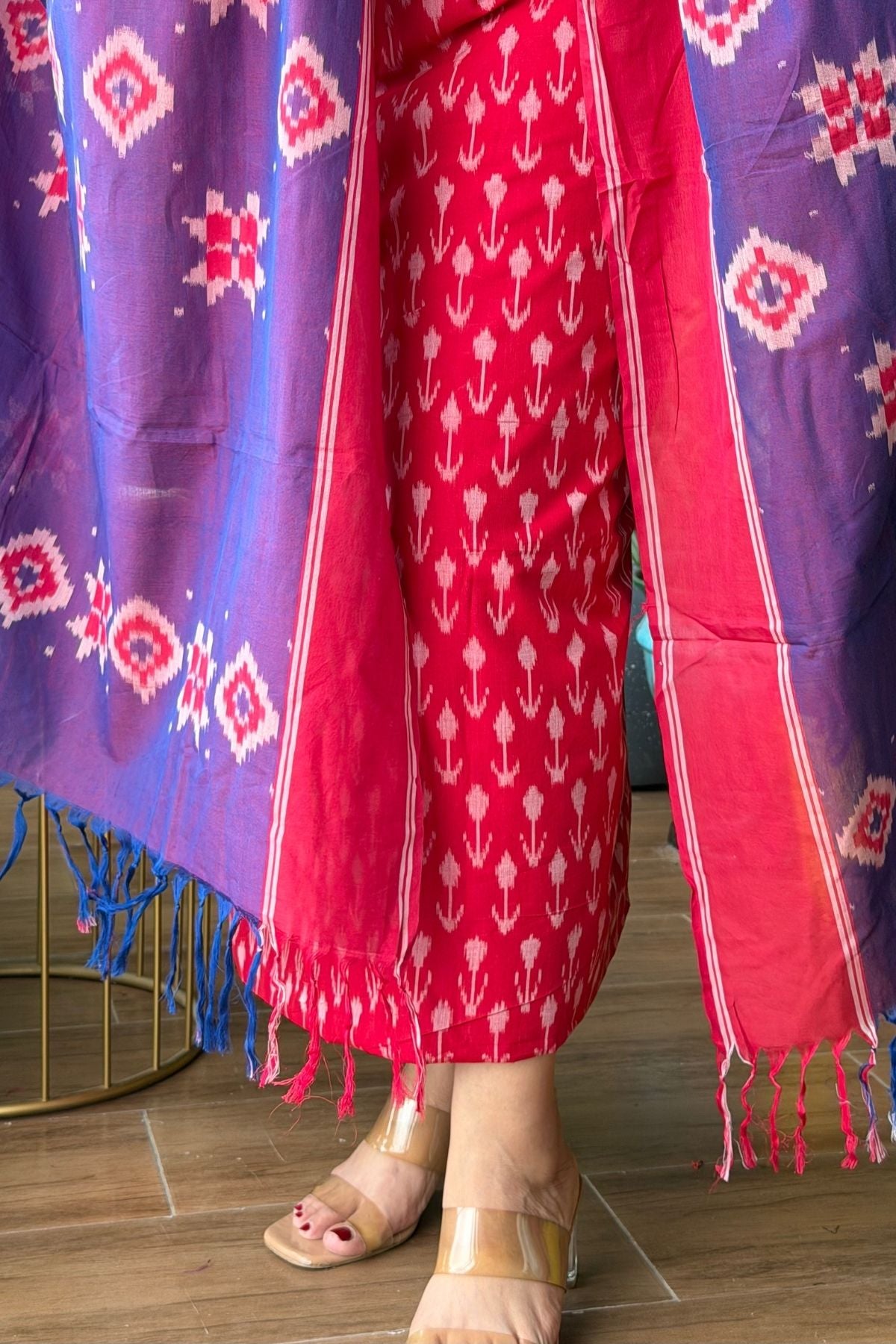 Mercerised cotton Ikat full sets!!