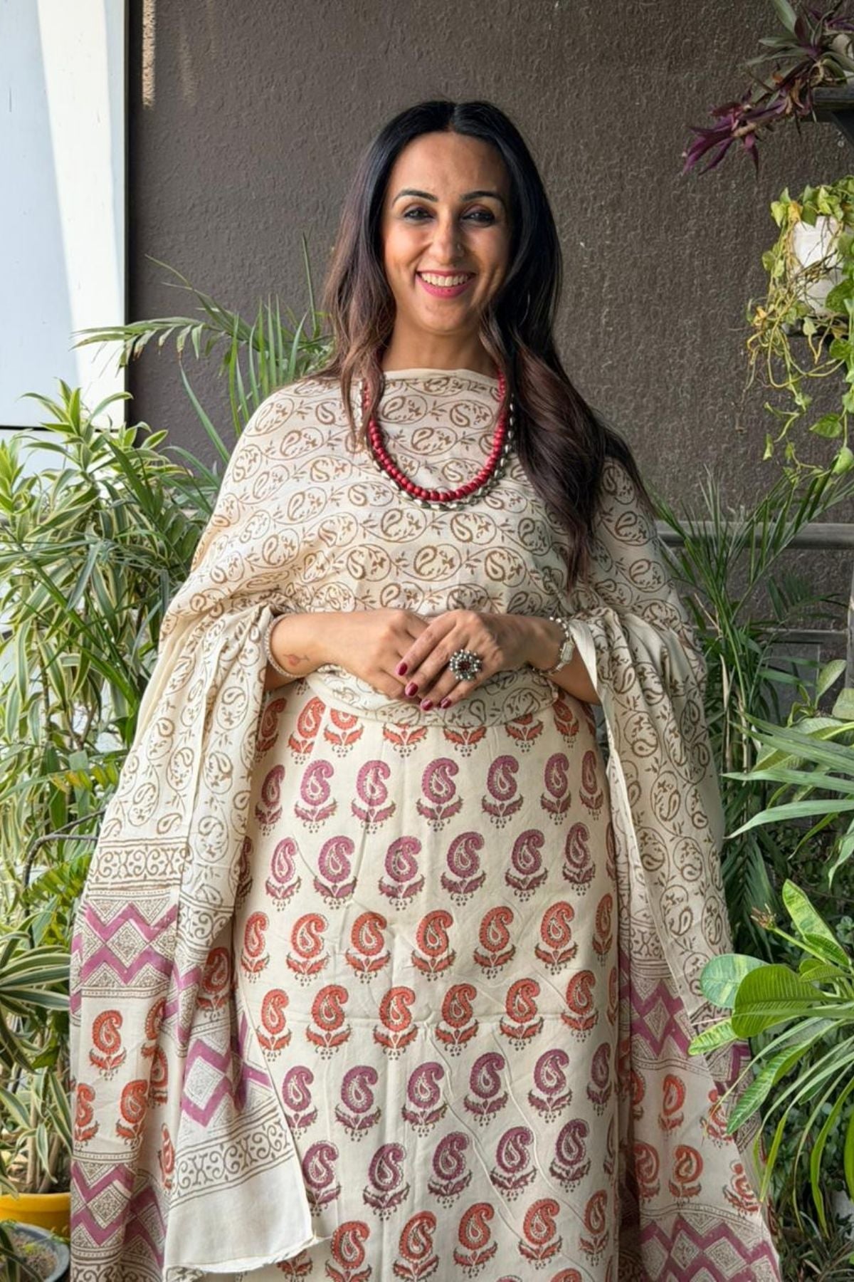 Handblocked pure cotton Bagh full sets!!