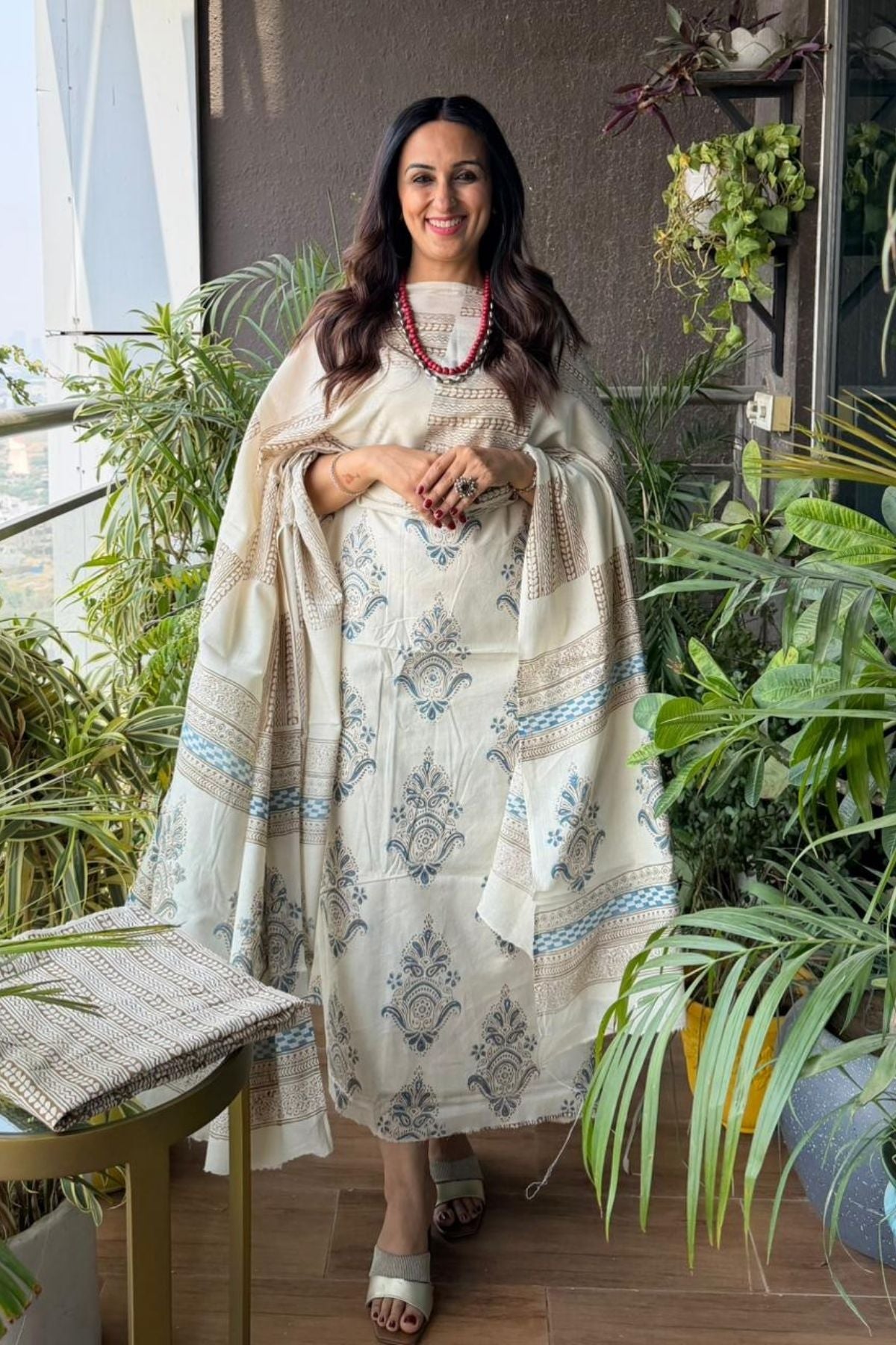 Handblocked pure cotton Bagh full sets!!