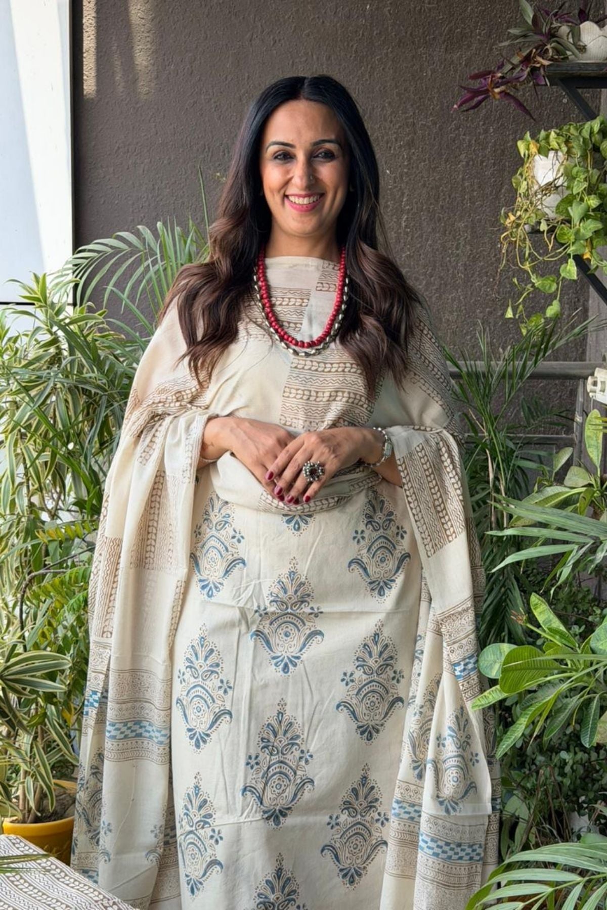 Handblocked pure cotton Bagh full sets!!