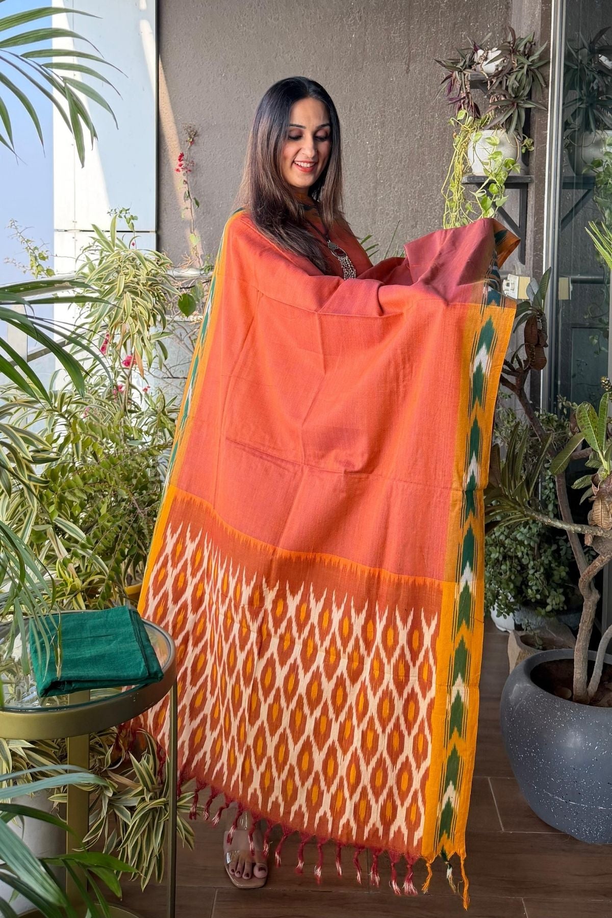 Handloom Ikat cotton full sets