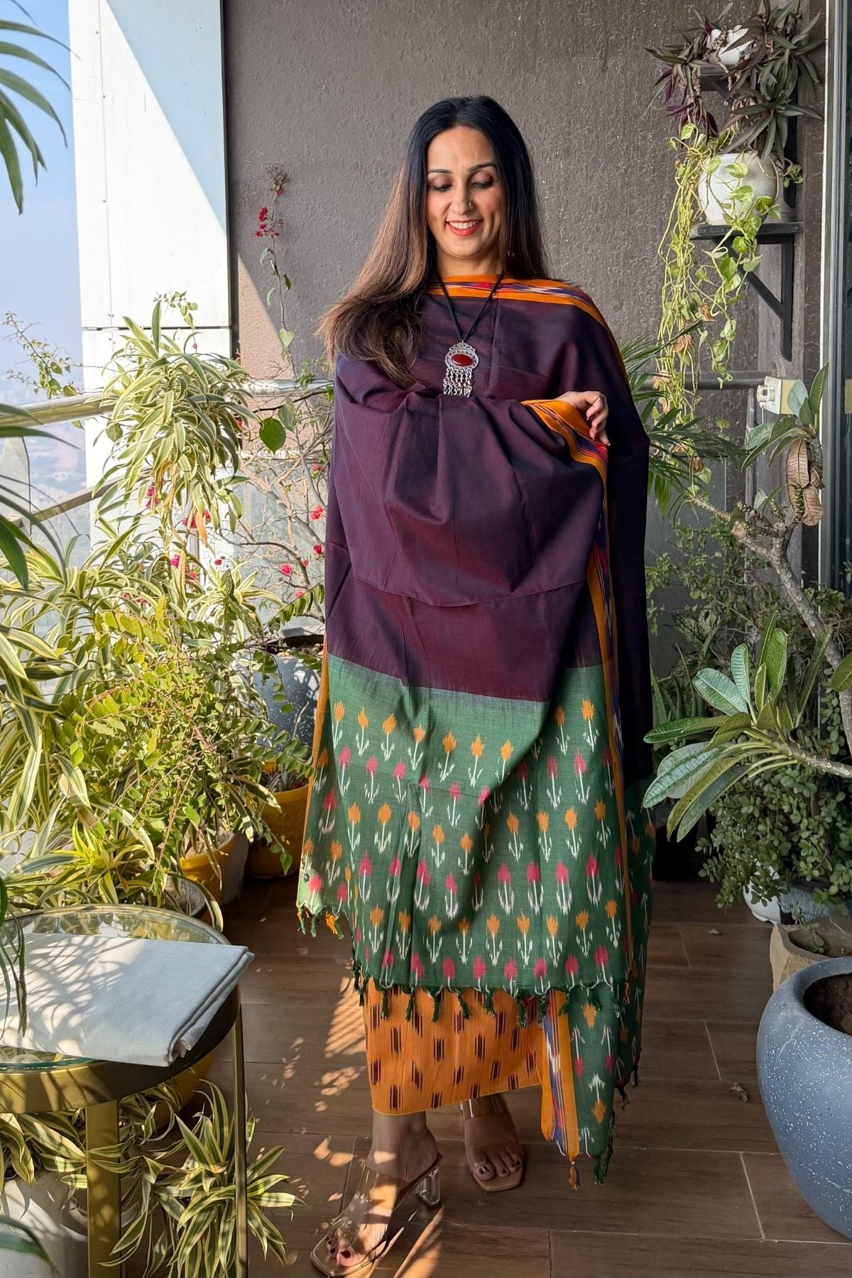 Handloom Ikat cotton full sets