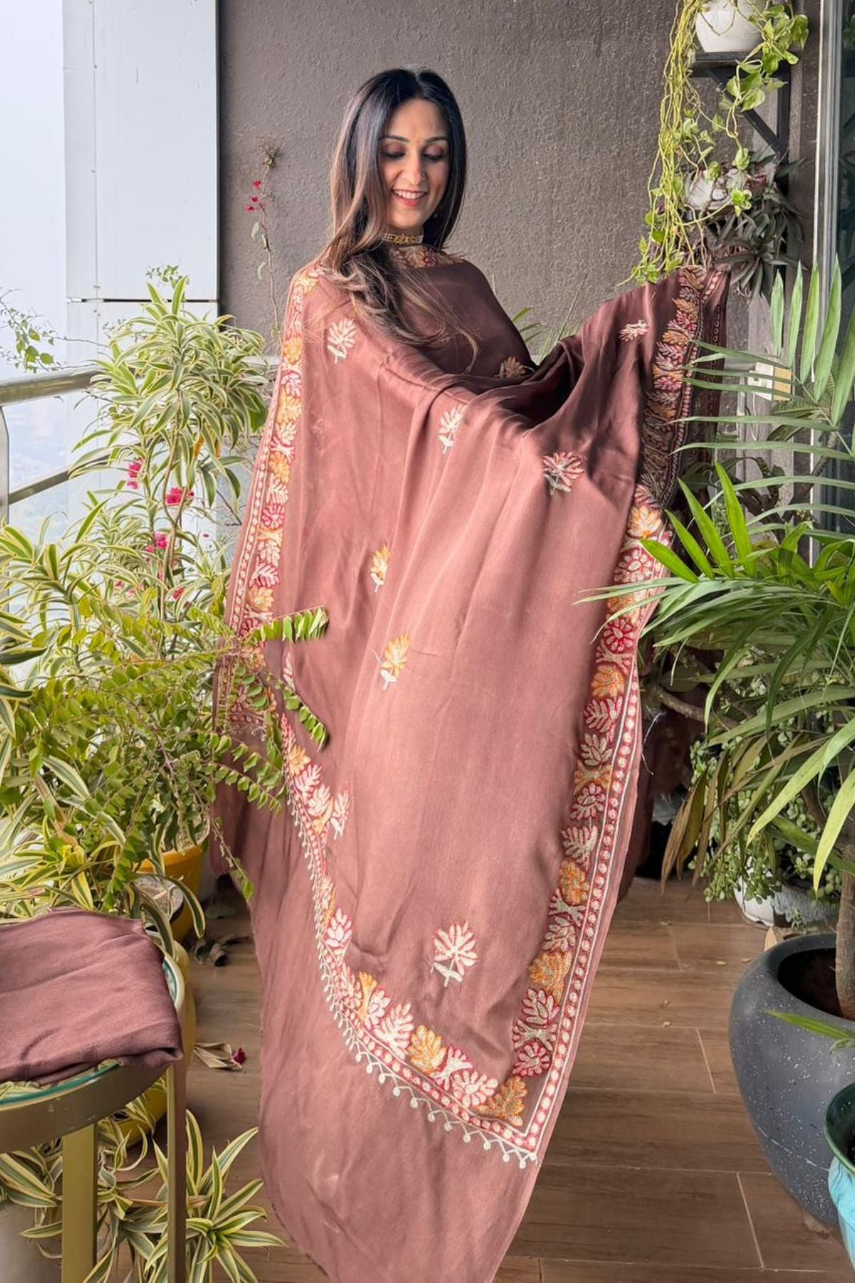 Upadda suit sets with Kashmiri Aari work!!