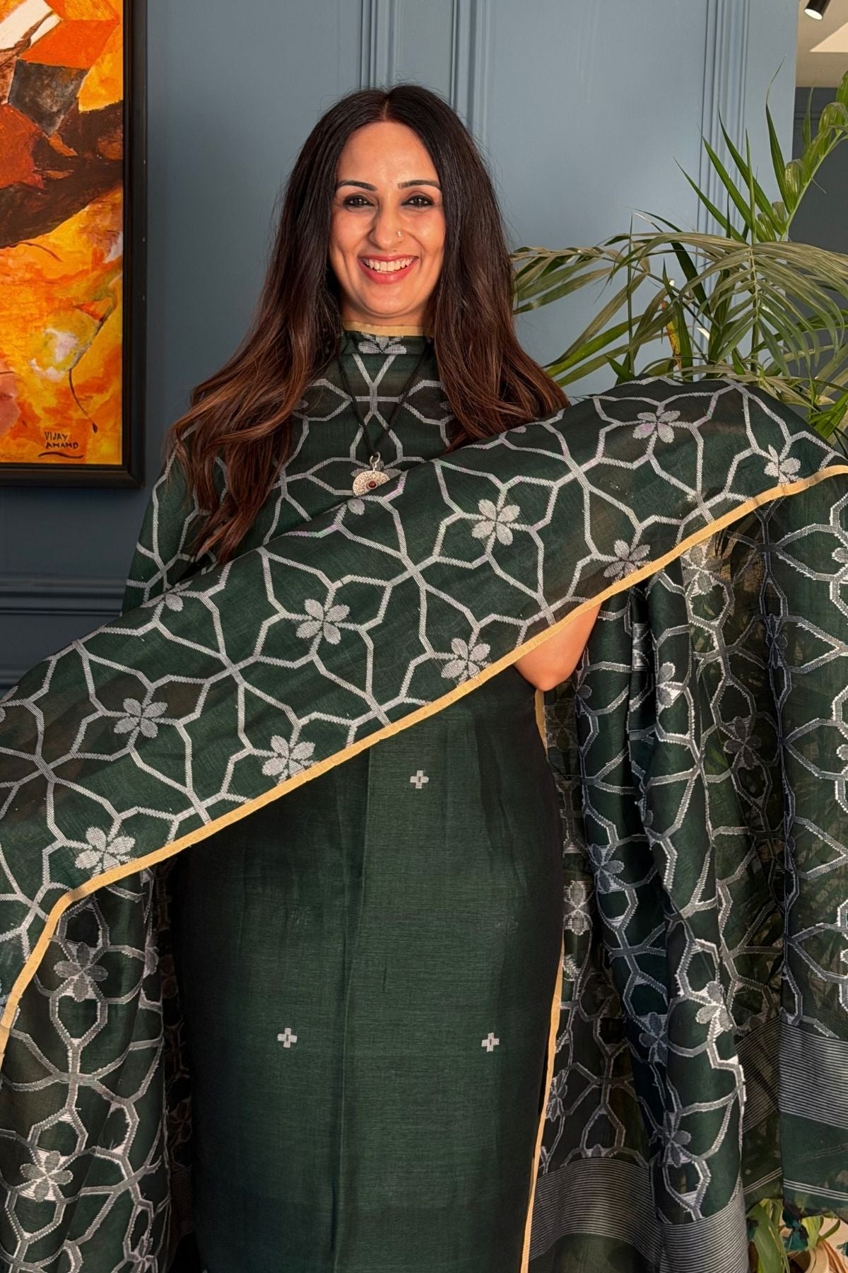 Jayshree linen kurta dupatta sets!!