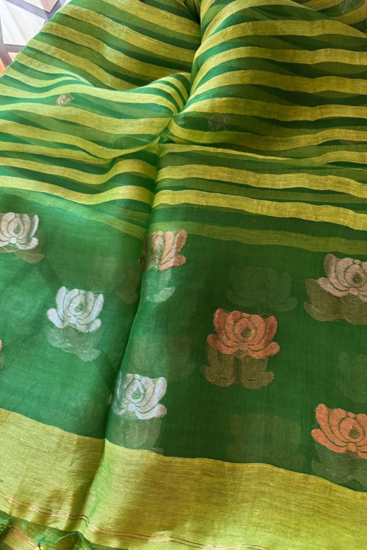 Pure Silk Linen kurta dupatta sets