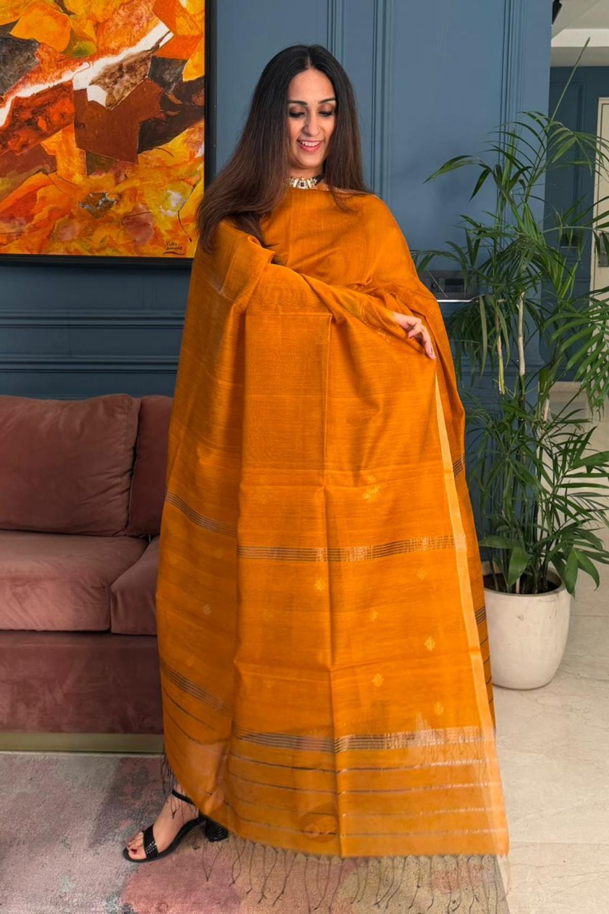 Jamdani silk by cotton kurta dupatta sets