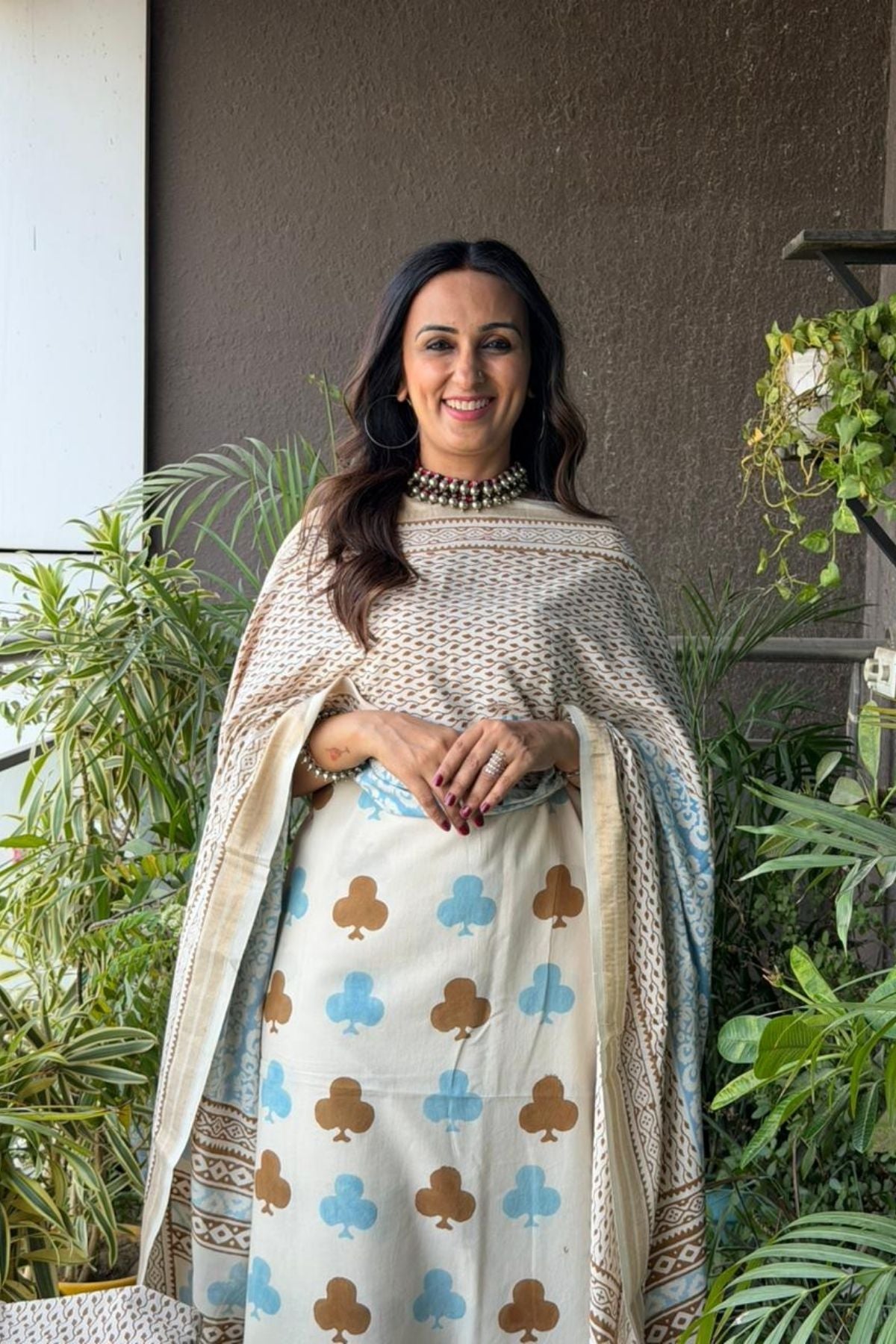Handblocked pure cotton Bagh full sets!!